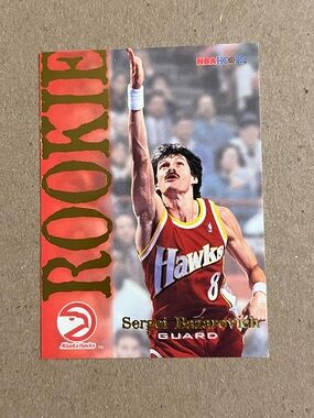 1994-95 NBA Hoops Series 2 #301 Sergei Bazarevich Atlanta Hawks Basketball Card